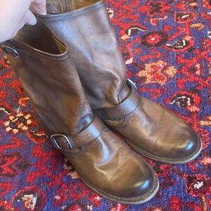 Frye Brown Leather Boots